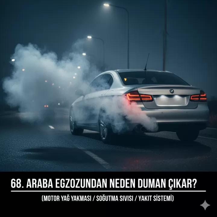 araba egzozu
