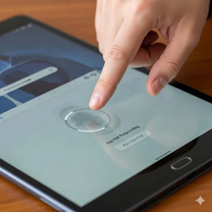 tablet ekranı