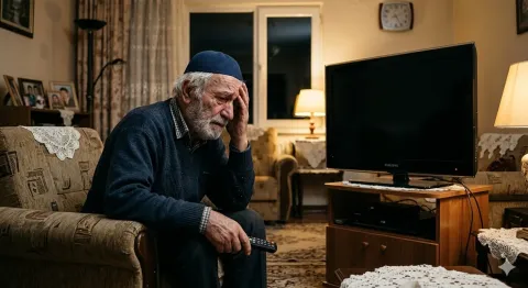 sizin de televizyonunuzun ekranı mı karardı