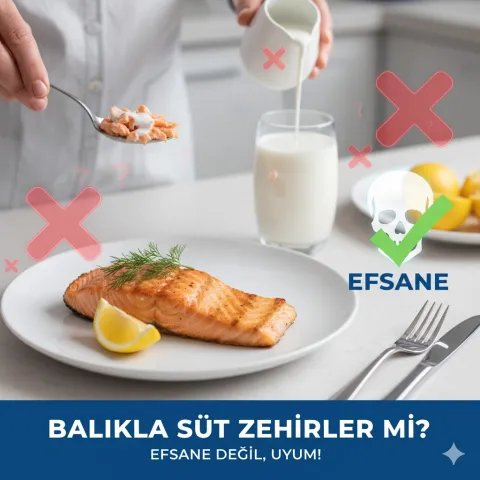 balık ve süt