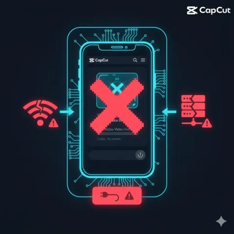 capcut internet yok