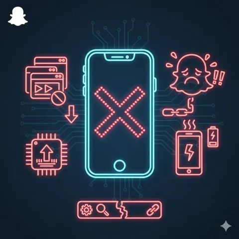snapchat mobil cihaz