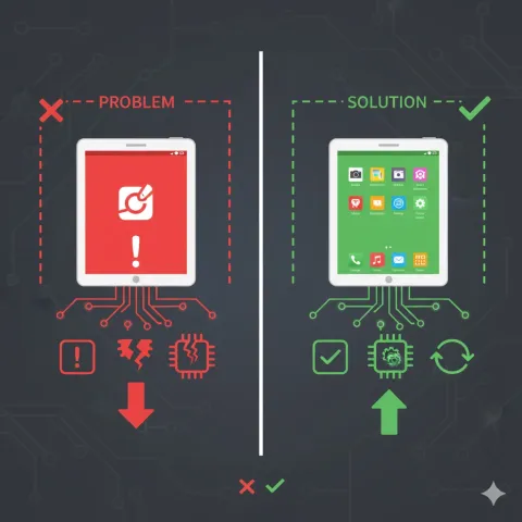 tablet açılmıyor