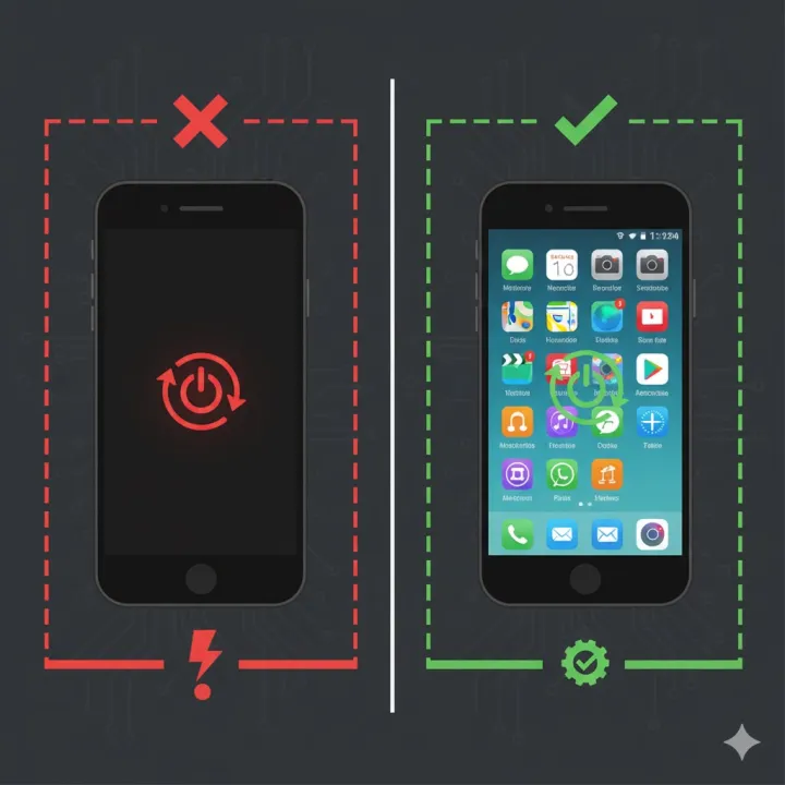 telefon kendiliğinden kapanıyor