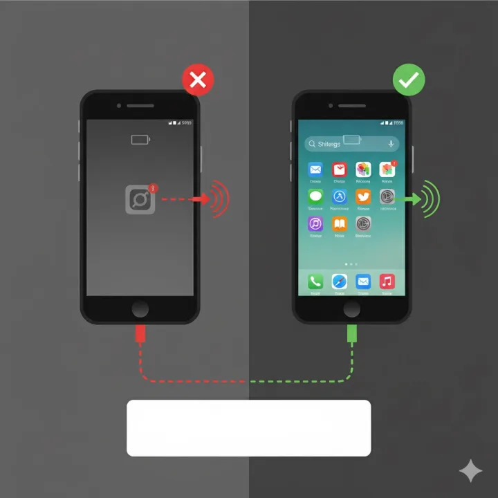 telefon şarjdayken donuyor