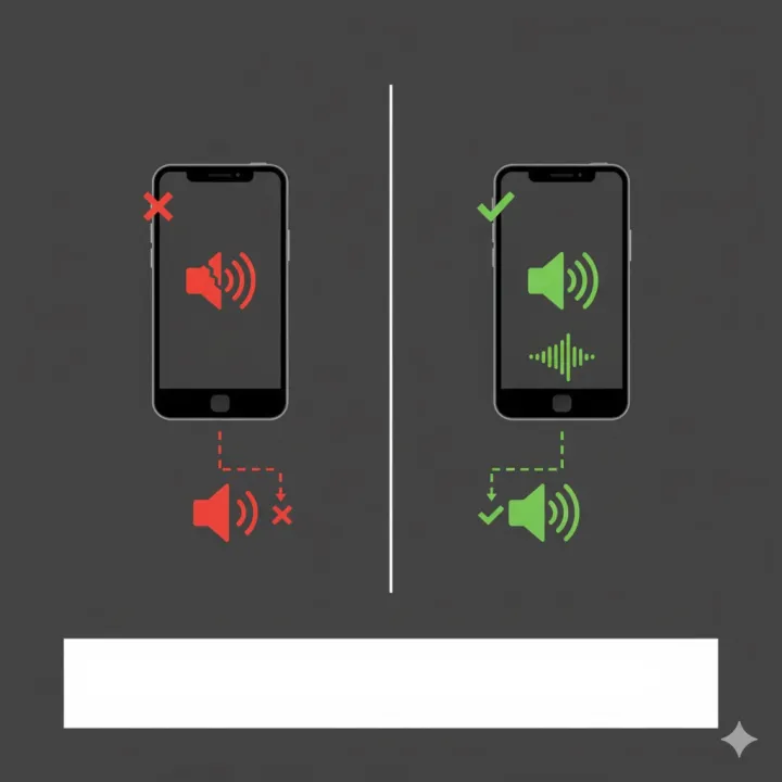 telefon ses çıkamrıyor