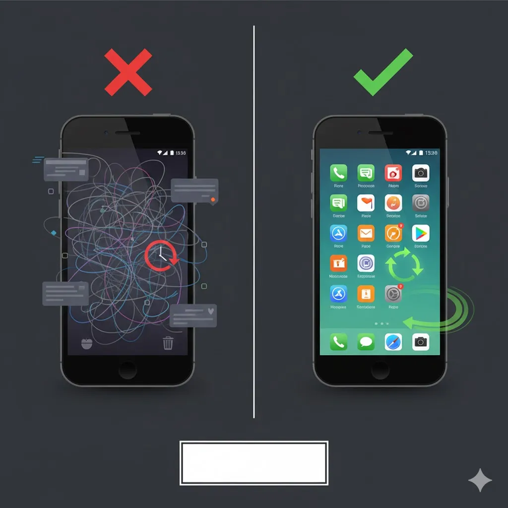 telefon yavaşladı