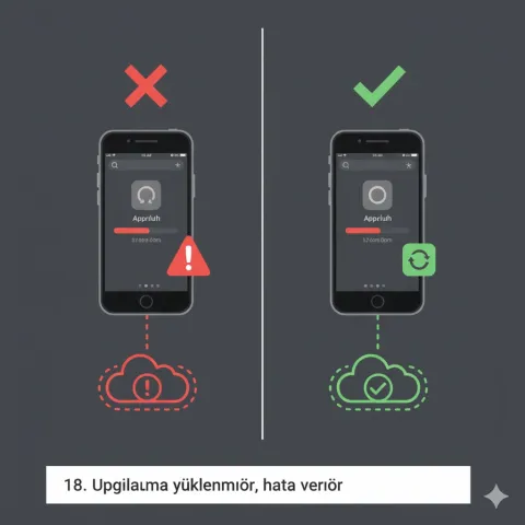 uygulama yüklenmiyor