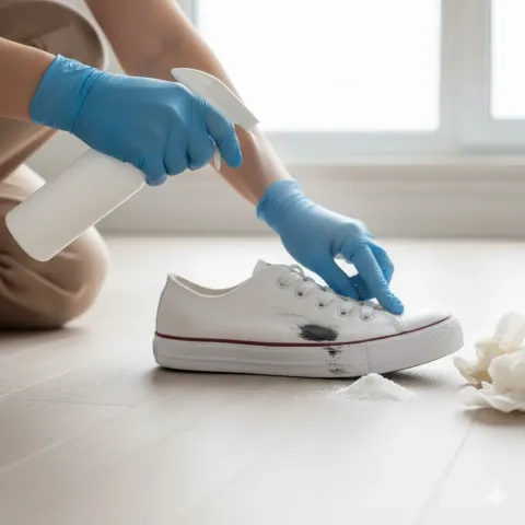 Bez Ayakkabıdan Mürekkep Lekesi Nasıl Çıkar?