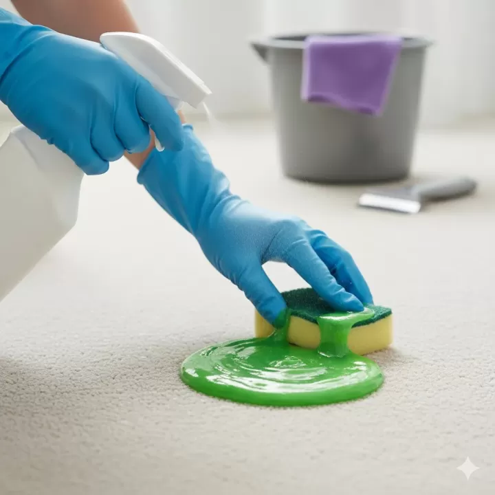 Halıdan Slime Lekesi Nasıl Çıkar?