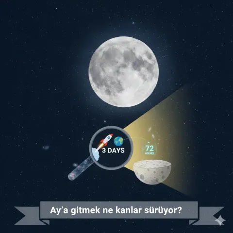 Ay’a Gitmek Ne Kadar Sürer? Kısa Bir Yolculuk mu Uzun Bir Serüven mi?