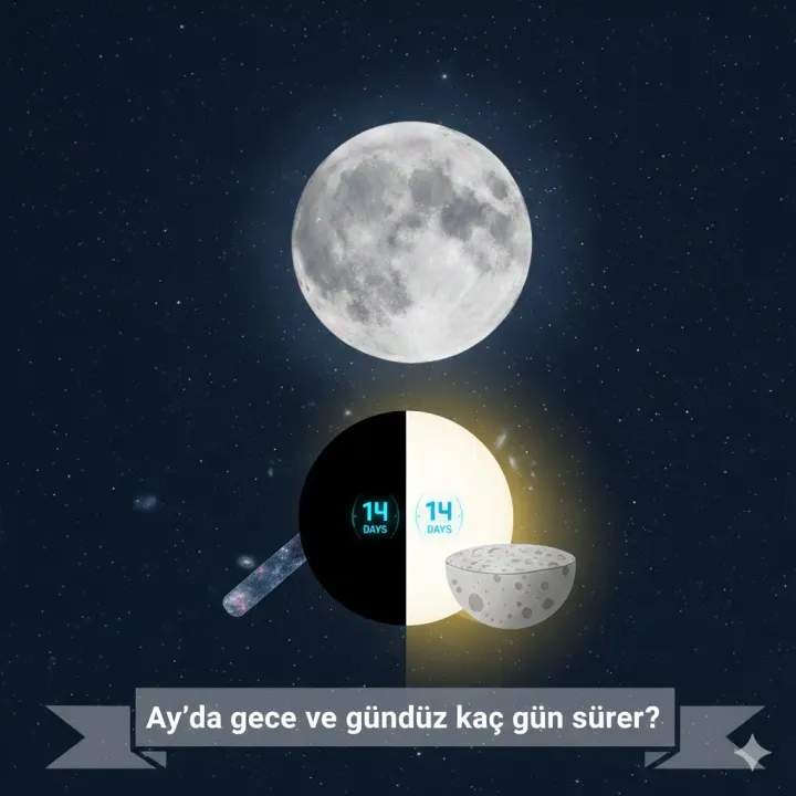 Ay’da Gece ve Gündüz Kaç Gün Sürer? – NeyinNesi Yanıt Arıyor
