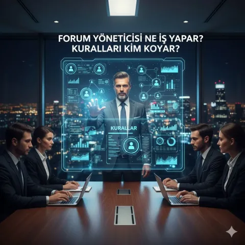 Forum Yöneticisi Ne İş Yapar? Kuralları Kim Koyar?