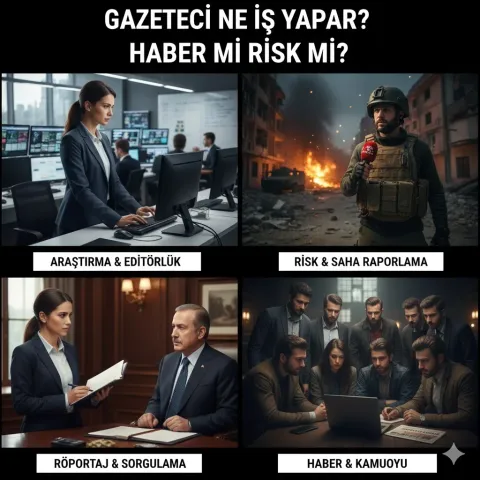Gazeteci Ne İş Yapar? Haber mi Risk mi?