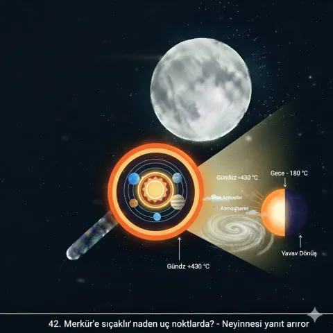 Merkür’de Sıcaklık Neden Uç Noktalarda? – Neyinnesi Yanıt Arıyor