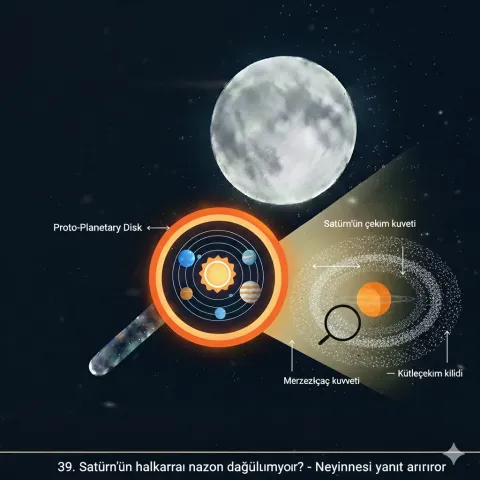 Satürn’ün Halkaları Neden Dağılmıyor? Kozmik Bir Dengenin Hikâyesi