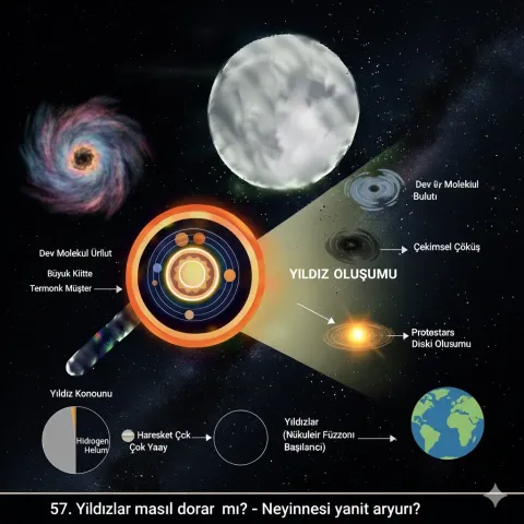 Yıldızlar Nasıl Doğar? Neyinnesi Yanıt Arıyor