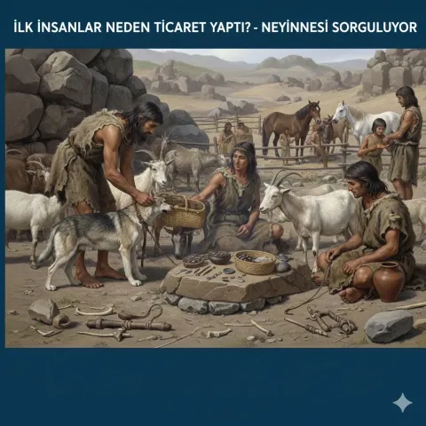 İlk insanlar neden ticaret yaptı? – Neyinnesi sorguluyor
