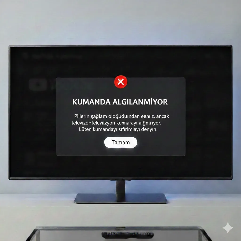 Samsung TV Kumanda Algılamıyor Ama Piller Sağlamsa