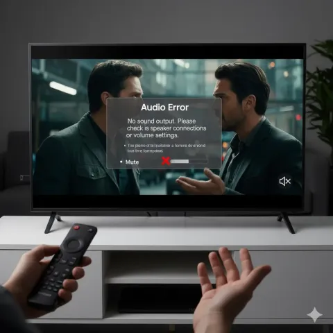 Samsung Televizyonda Görüntü Var Ama Hiç Ses Gelmiyorsa