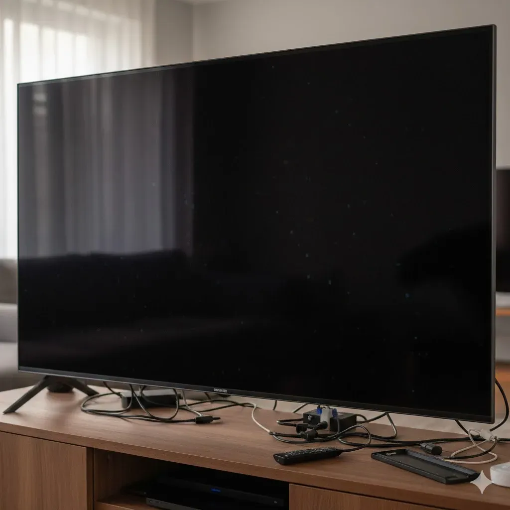 Samsung TV Donuyor ve Ardından Kapanıyorsa