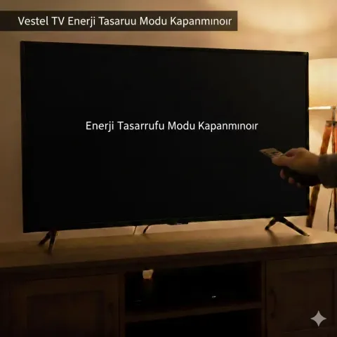 Vestel TV Enerji Tasarrufu Modu Kapanmıyor