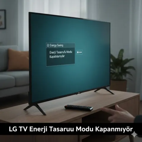 LG TV Enerji Tasarrufu Modu Kapanmıyor