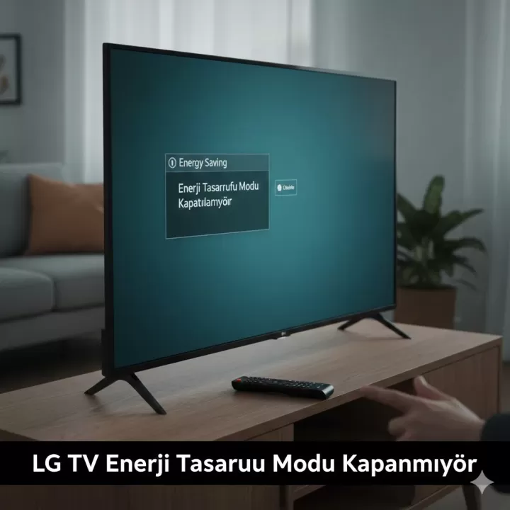 LG TV Enerji Tasarrufu Modu Kapanmıyor