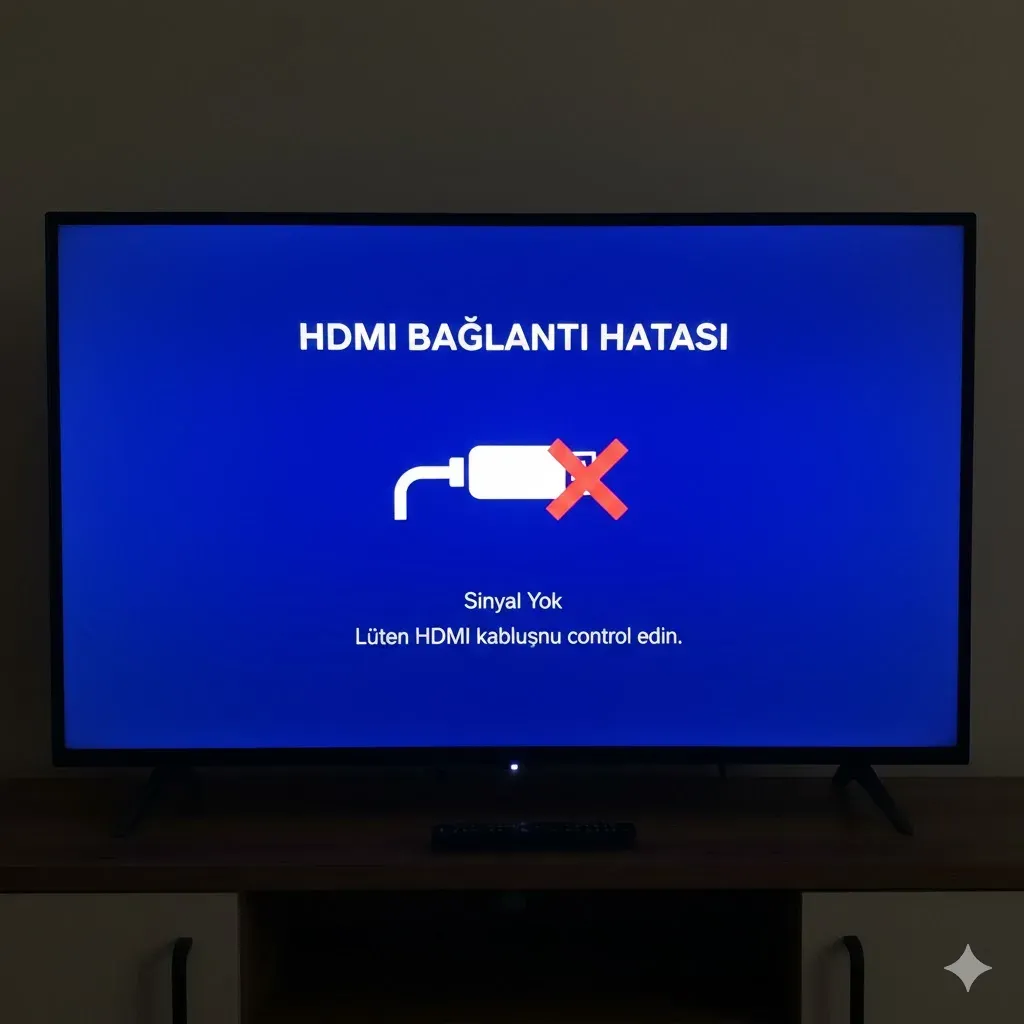 Vestel TV HDMI Bağlı Ama Görüntü Gelmiyor