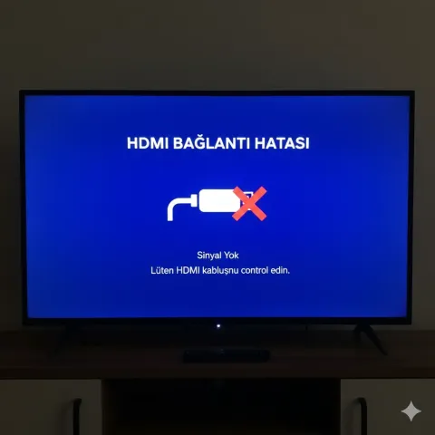 Vestel TV HDMI Bağlı Ama Görüntü Gelmiyor