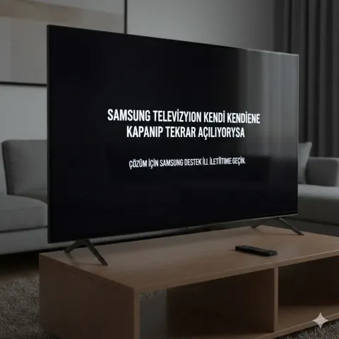 Samsung Televizyon Kendi Kendine Kapanıp Tekrar Açılıyorsa