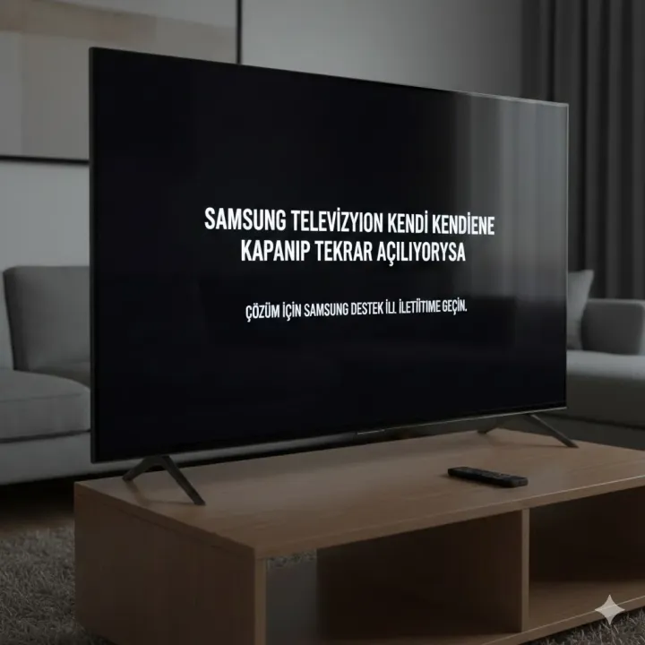 Samsung Televizyon Kendi Kendine Kapanıp Tekrar Açılıyorsa