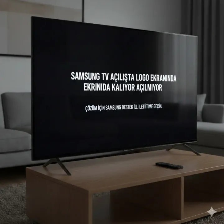 Samsung TV Açılışta Logo Ekranında Kalıyor Açılmıyor