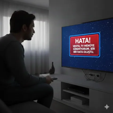 Vestel TV Menüye Giremiyorum Sorunu