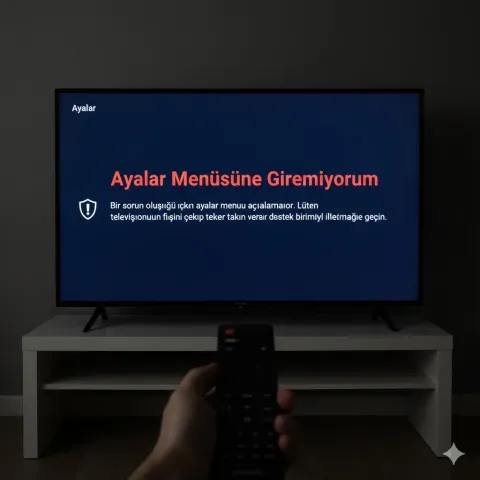 Samsung Televizyon Ayarlar Menüsüne Giremiyorum Sorunu