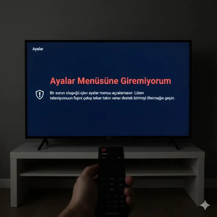 Samsung Televizyon Ayarlar Menüsüne Giremiyorum Sorunu