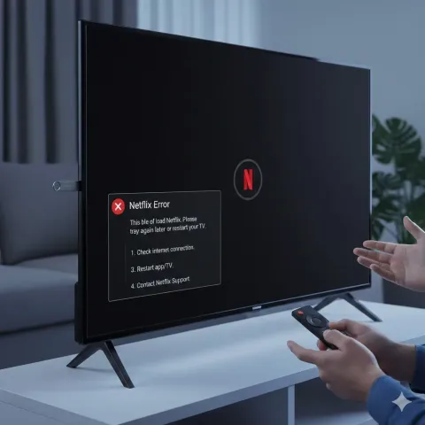 Samsung TV Netflix Açılmıyor Siyah Ekranda Kalıyorsa