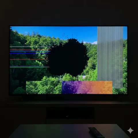 Samsung Televizyon Panel Arızası Belirtileri Nelerdir
