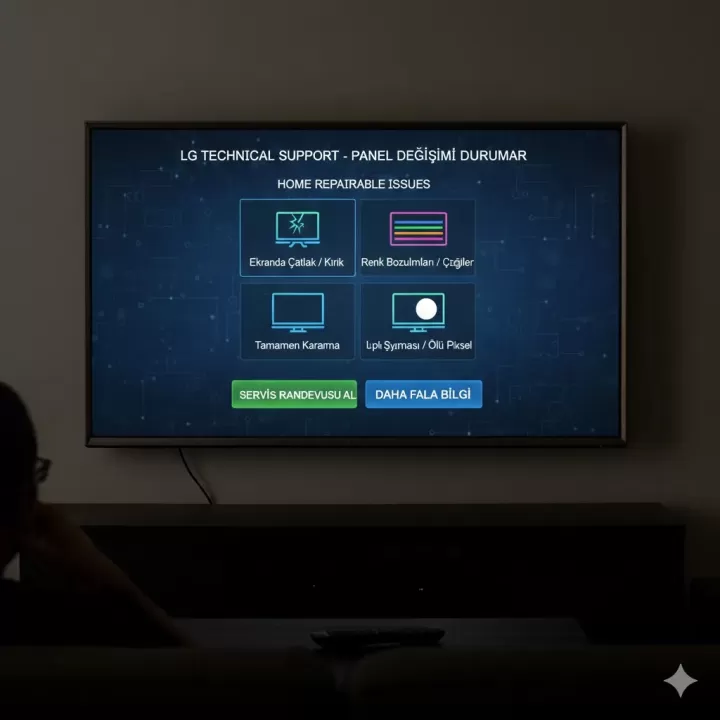LG TV Hangi Durumlarda Panel Değişimi Gerekir