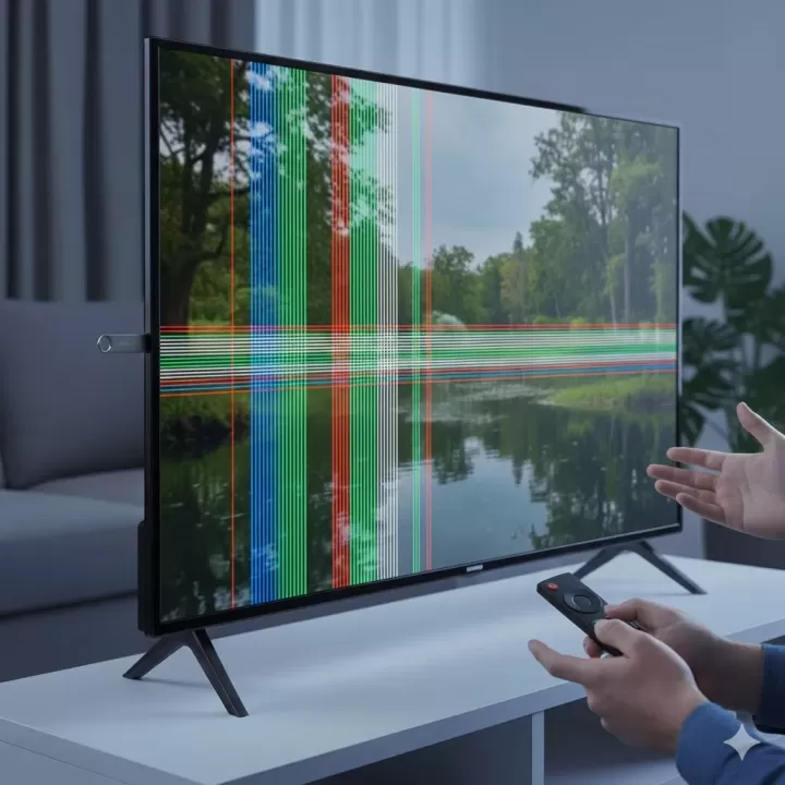 Samsung TV Ekranı Sürekli Titriyor ve Göz Yoruyorsa