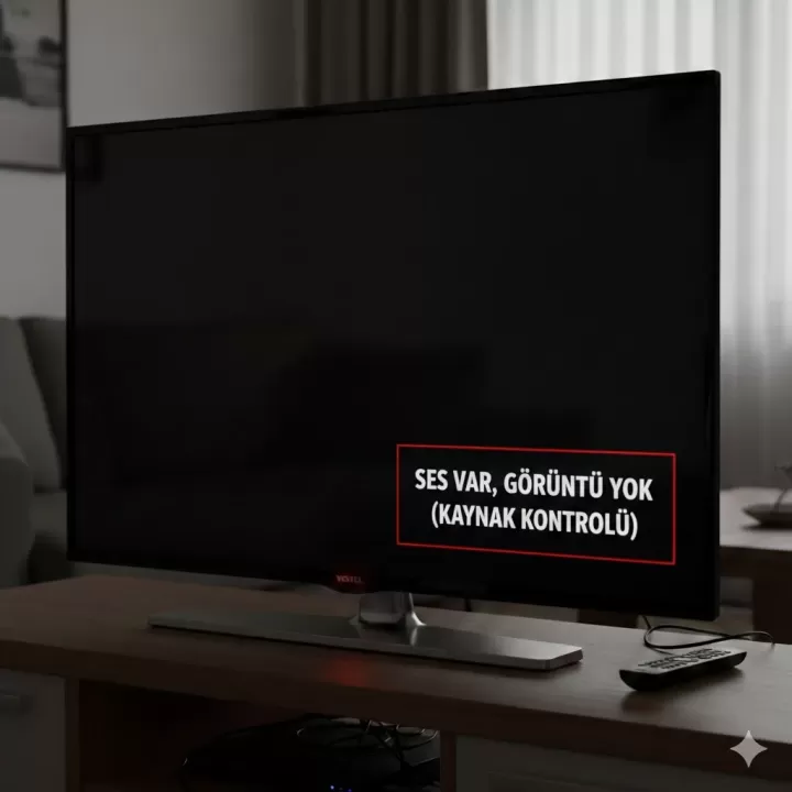 Vestel TV Ses Var Görüntü Yok Sorunu