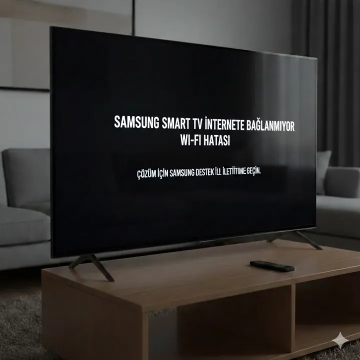 Samsung Smart TV İnternete Bağlanmıyor Wi-Fi Hatası