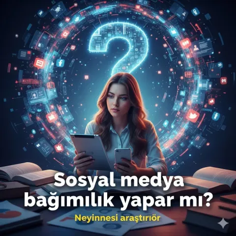 Sosyal medya bağımlılık yapar mı? – Neyinnesi araştırıyor