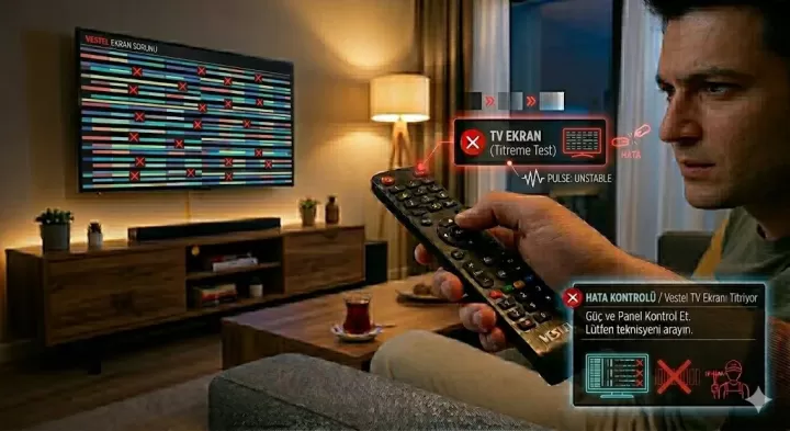 Vestel TV Ekran Titremesi Sorunu