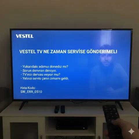 Vestel TV Ne Zaman Servise Gönderilmeli