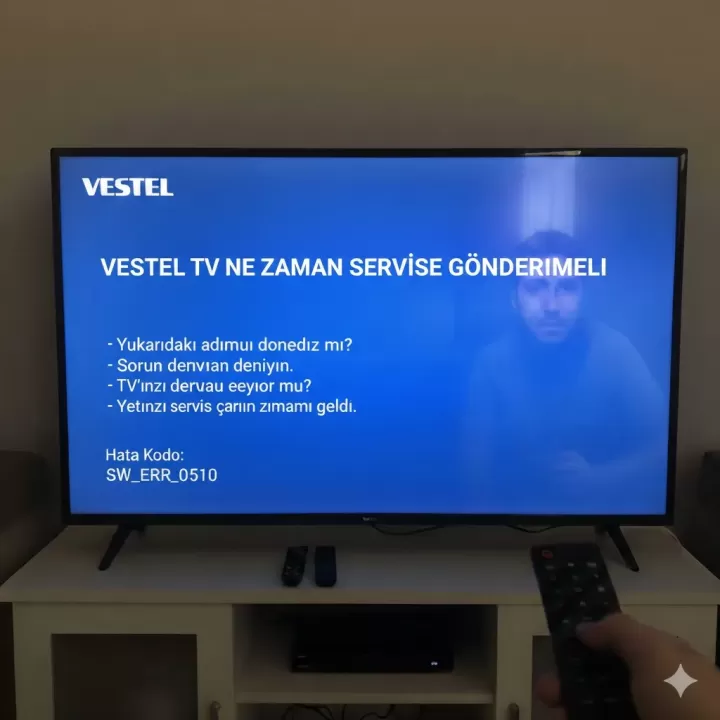Vestel TV Ne Zaman Servise Gönderilmeli