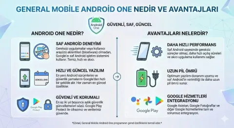 General Mobile Android One nedir, avantajları nelerdir?
