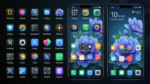 Realme widget kullanımı ve ana ekran düzenleme