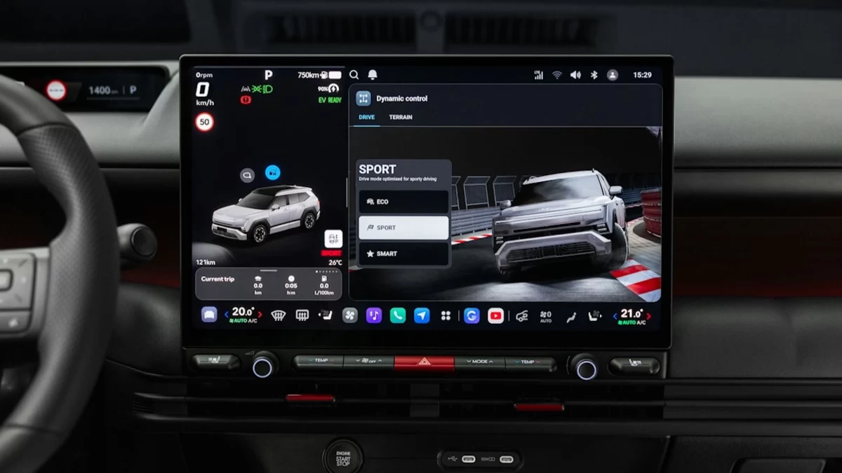 Hyundai Tucson N Line’ın merkezi multimedya ekranı