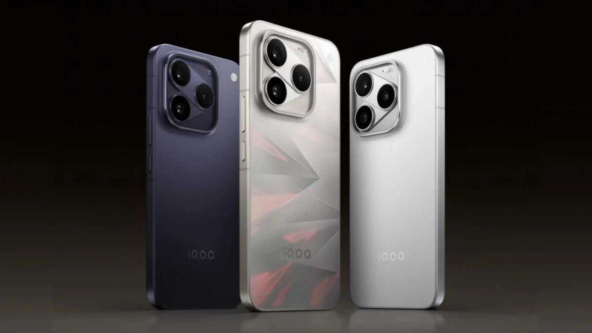 Farklı renk seçenekleriyle iQOO 16 telefonları